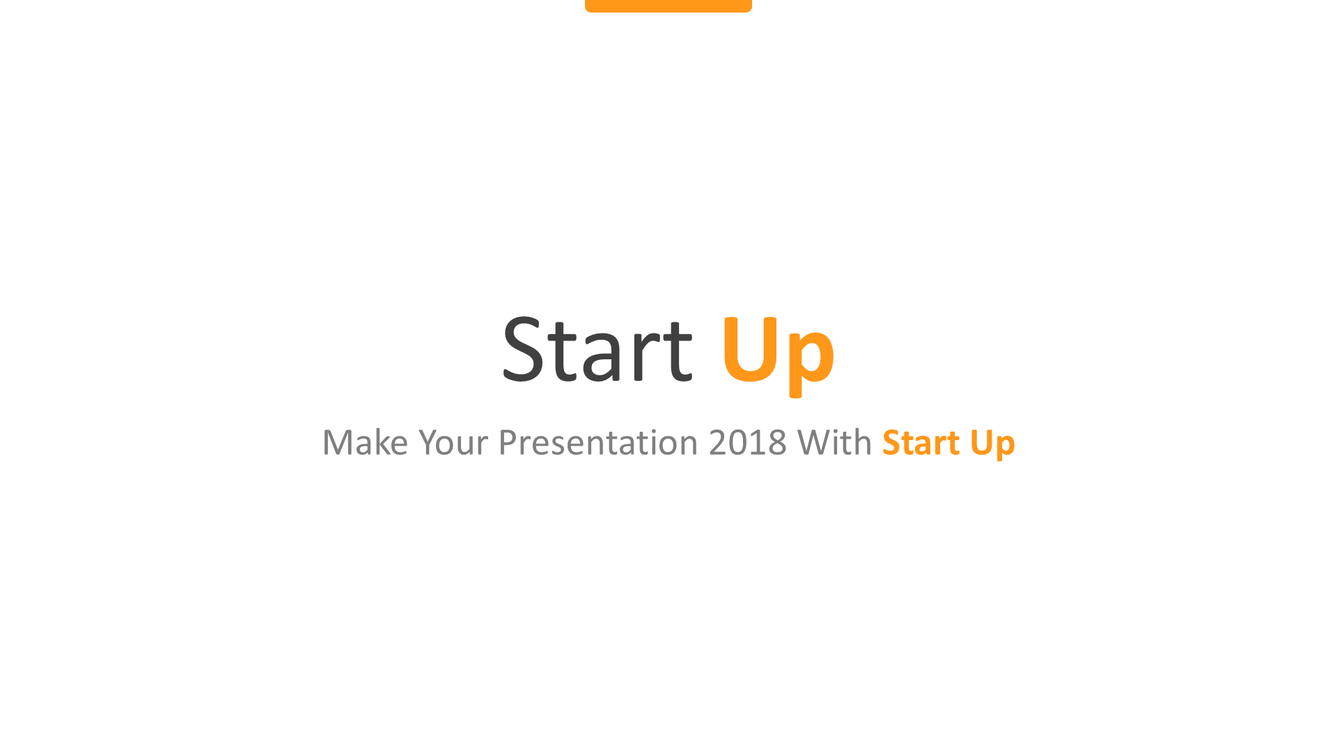 Startup Orange slide 1